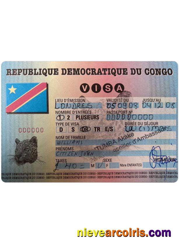 CONGO visa